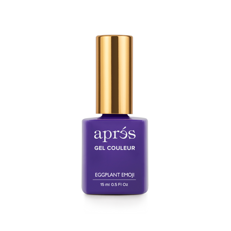 Apres gel color - eggplant emoji 336 - gel polish