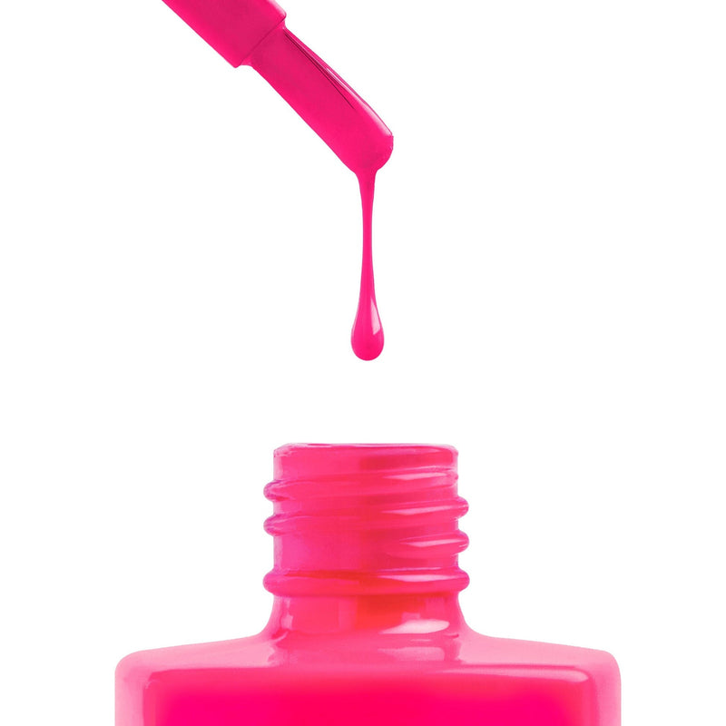 Apres gel color - electric flamingo 264 - gel polish