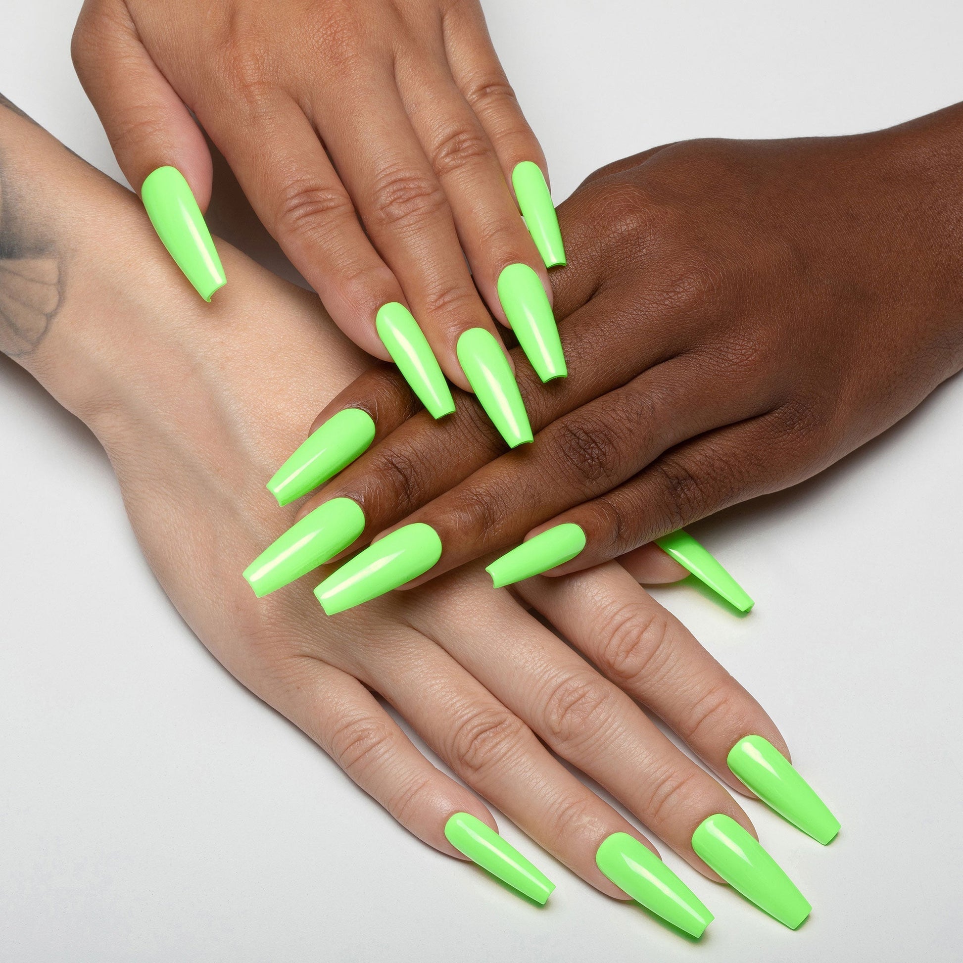 Apres gel color - lime pop 204 - gel polish