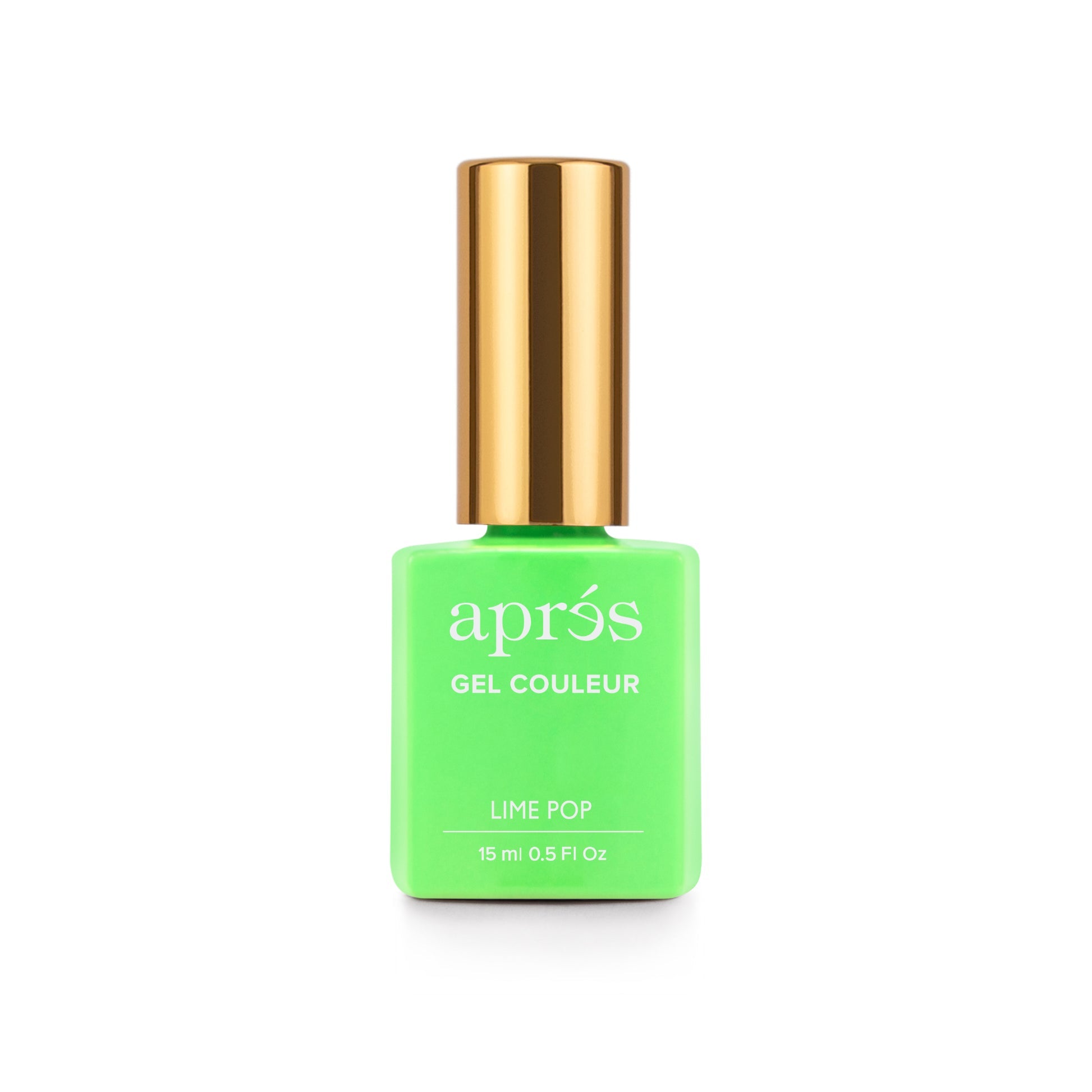 Apres gel color - lime pop 204 - gel polish