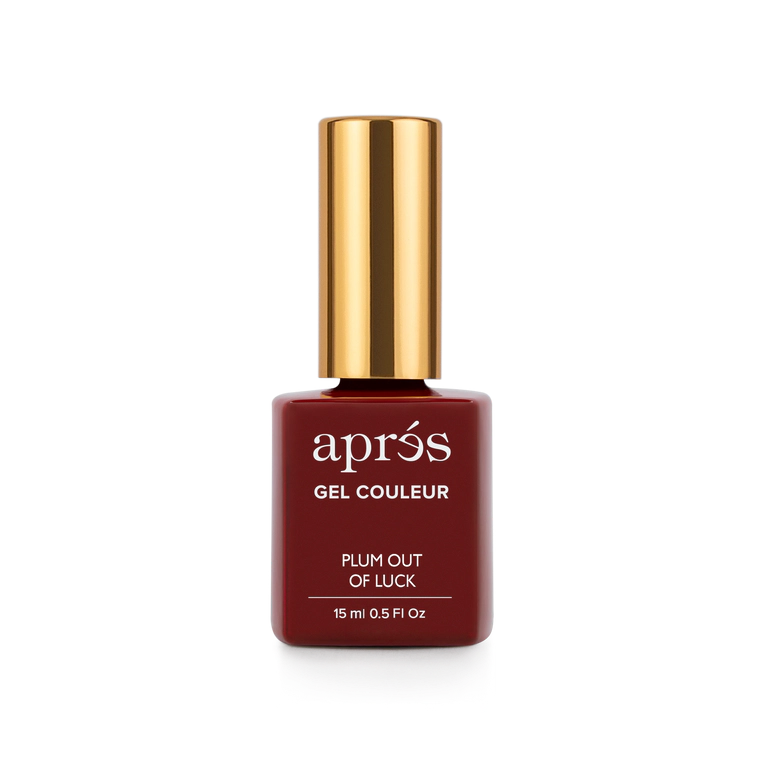 Apres gel color - plum out of luck 253 - gel polish