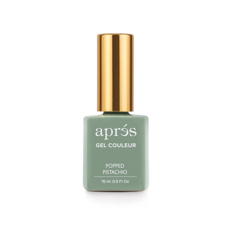 Apres gel color - popped pistachio 354 - gel polish