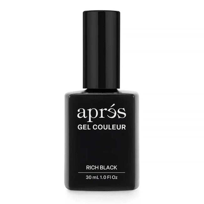 APRES Gel Color - Rich Black (30ml)