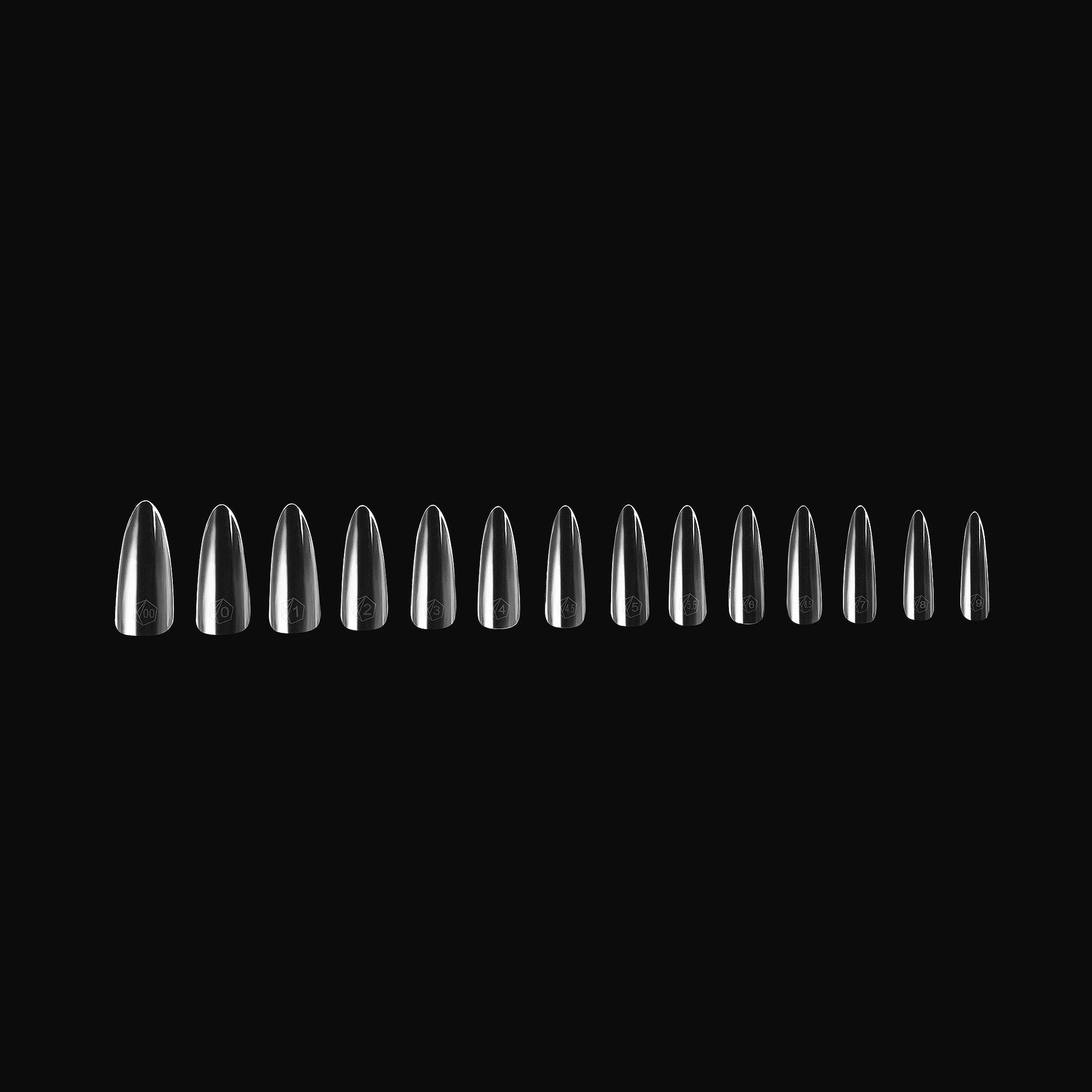 Apres gel-x natural almond long 2.0 box of tips 14 sizes
