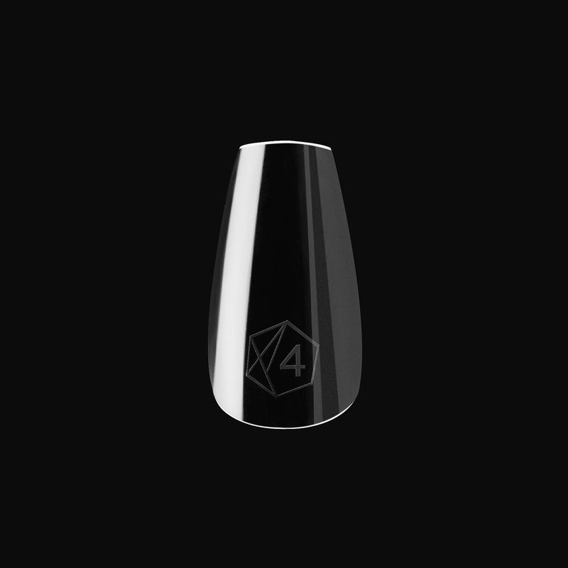 Apres gel-x natural coffin short 2.0 box of tips 14 sizes