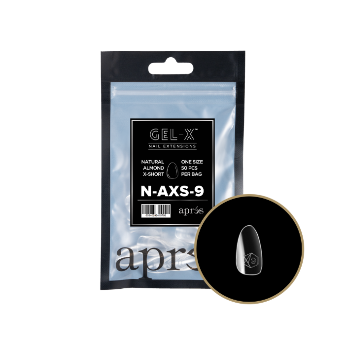 Apres gel-x sculpted almond 2.0 refill bag - extra short