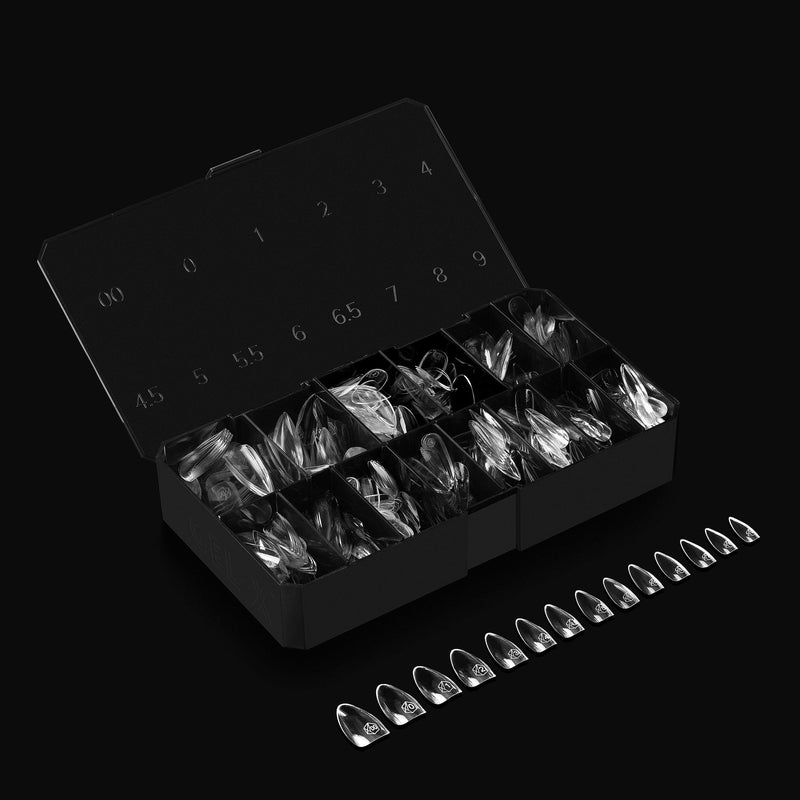 Apres gel-x sculpted almond medium 2.0 box of tips 14 sizes