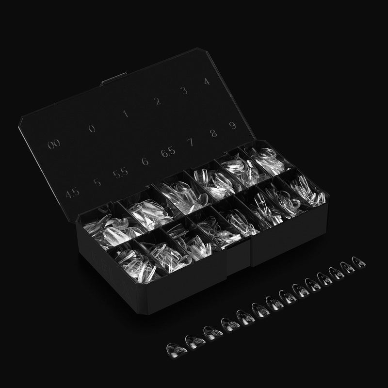 Apres gel-x sculpted round short 2.0 box of tips 14 sizes