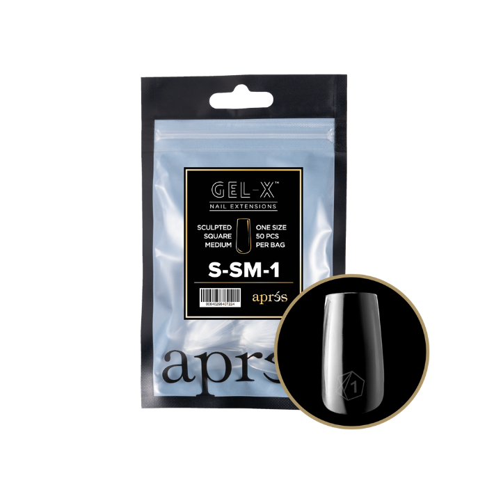 Apres gel-x sculpted square 2.0 refill bag - medium / 1