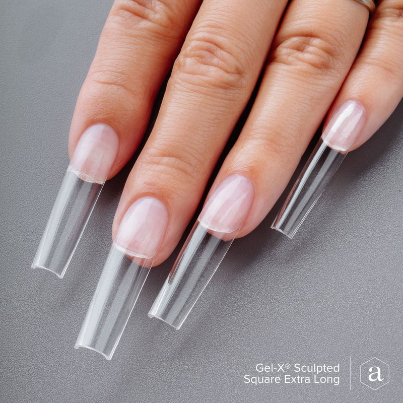 Apres gel-x sculpted square extra long 2.0 box of tips 14