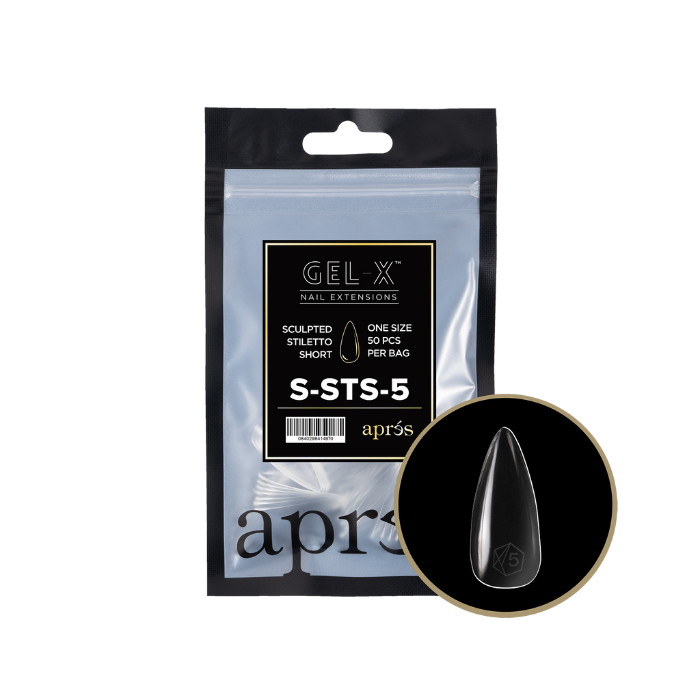 Apres gel-x sculpted stiletto 2.0 refill bag - short / 5