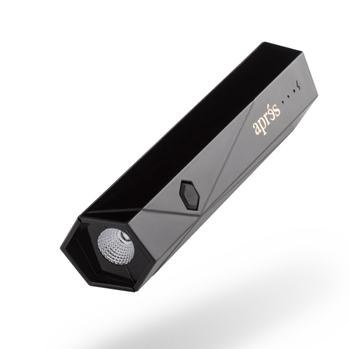 Apres omega mini flash cure lamp - black - cure lamp