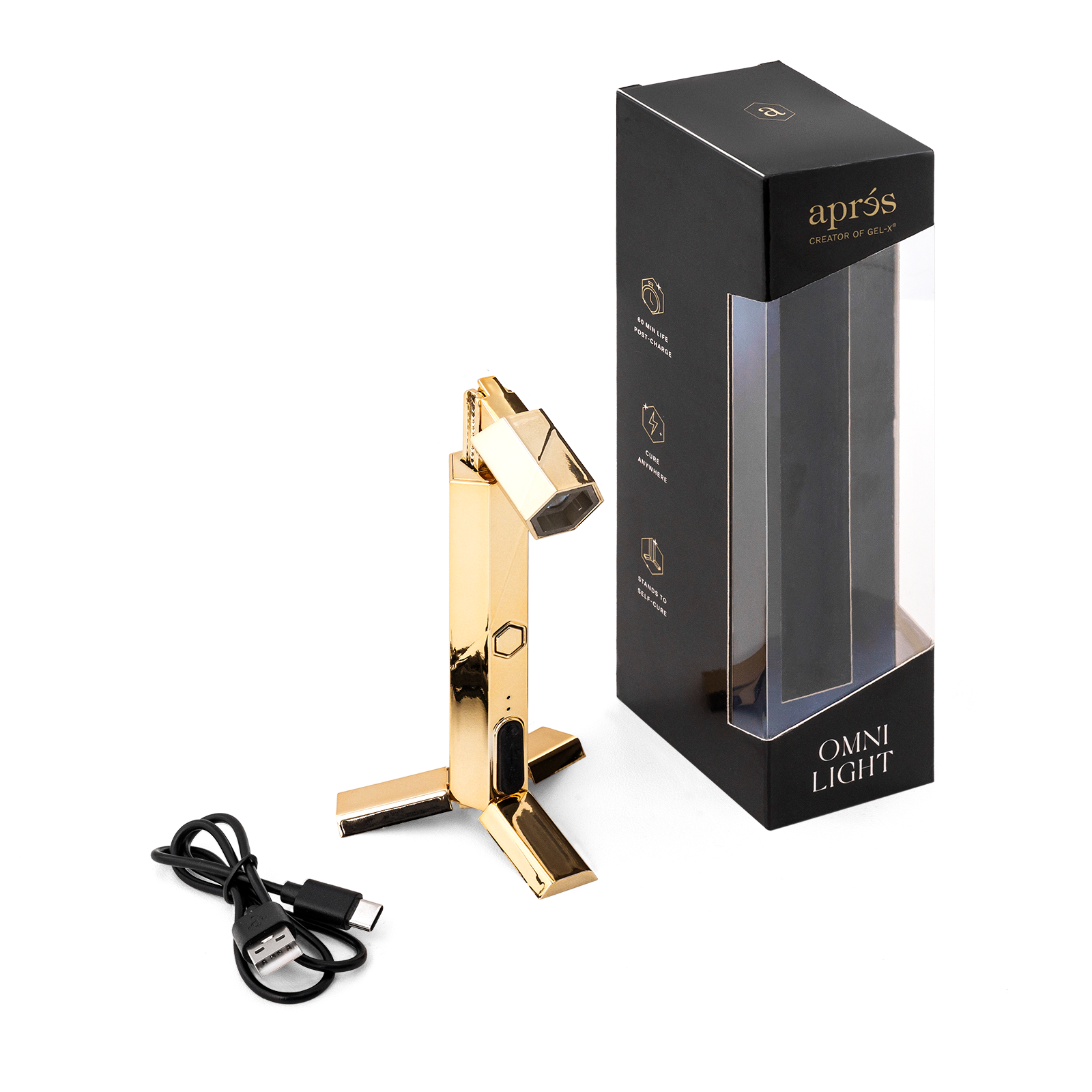 Apres omni light - gold - nail light