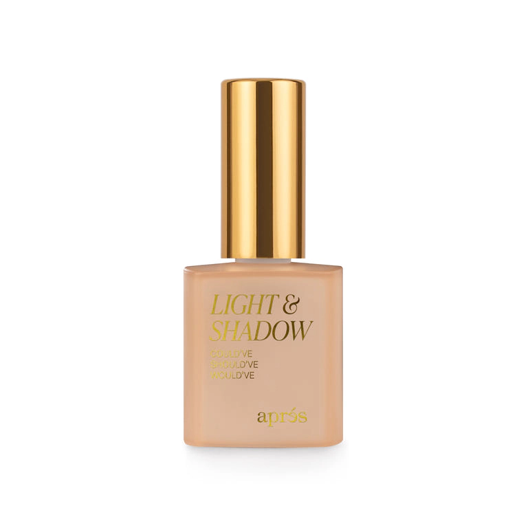 Apres sheer gel color - could’ve should’ve would’ve 608
