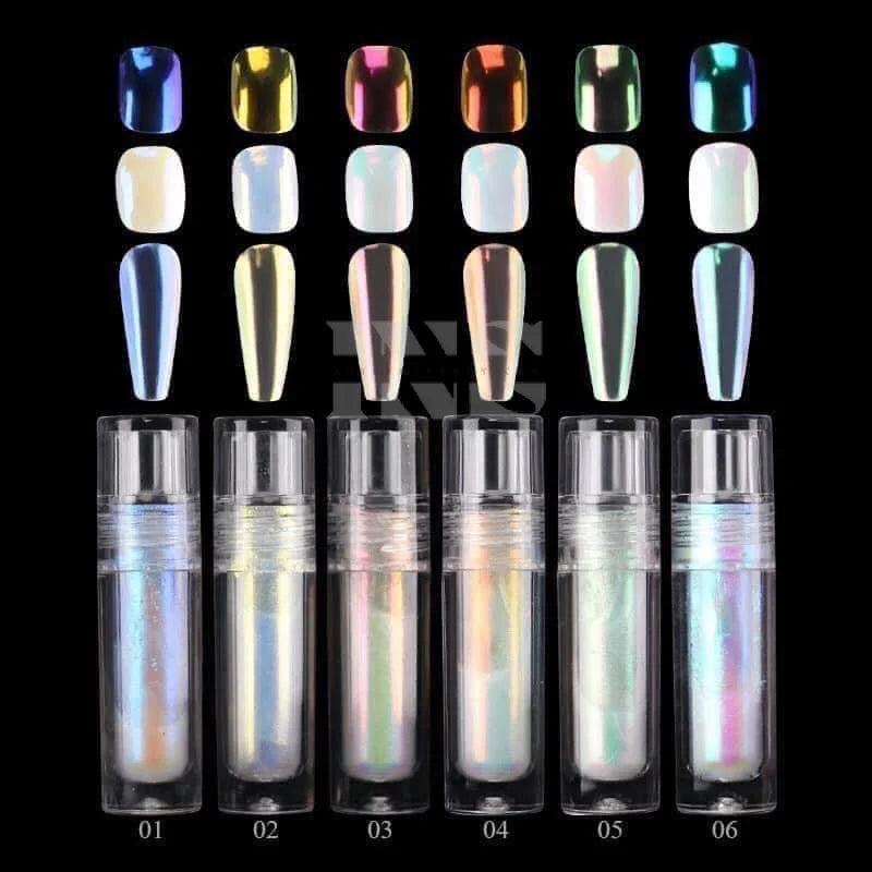 Aurora Chrome Liquid #4 - Nail Art Accessory