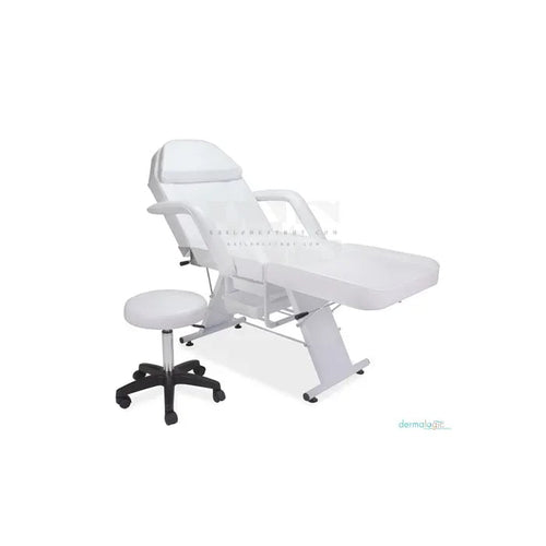 AYC PARKER FACIAL BED WITH STOOL WHITE