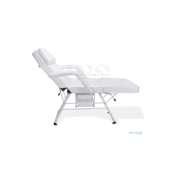 AYC PARKER FACIAL BED WITH STOOL WHITE - Facial Bed