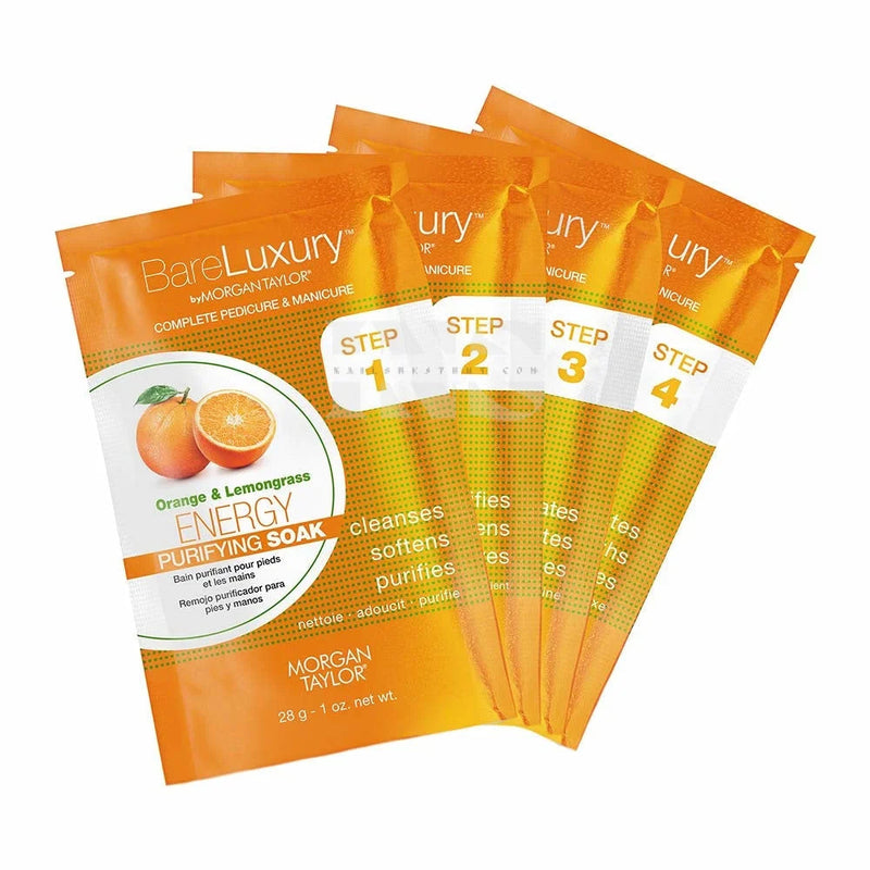 BARE LUXURY PEDI 4 Step ENERGY - Orange & Lemongrass Single