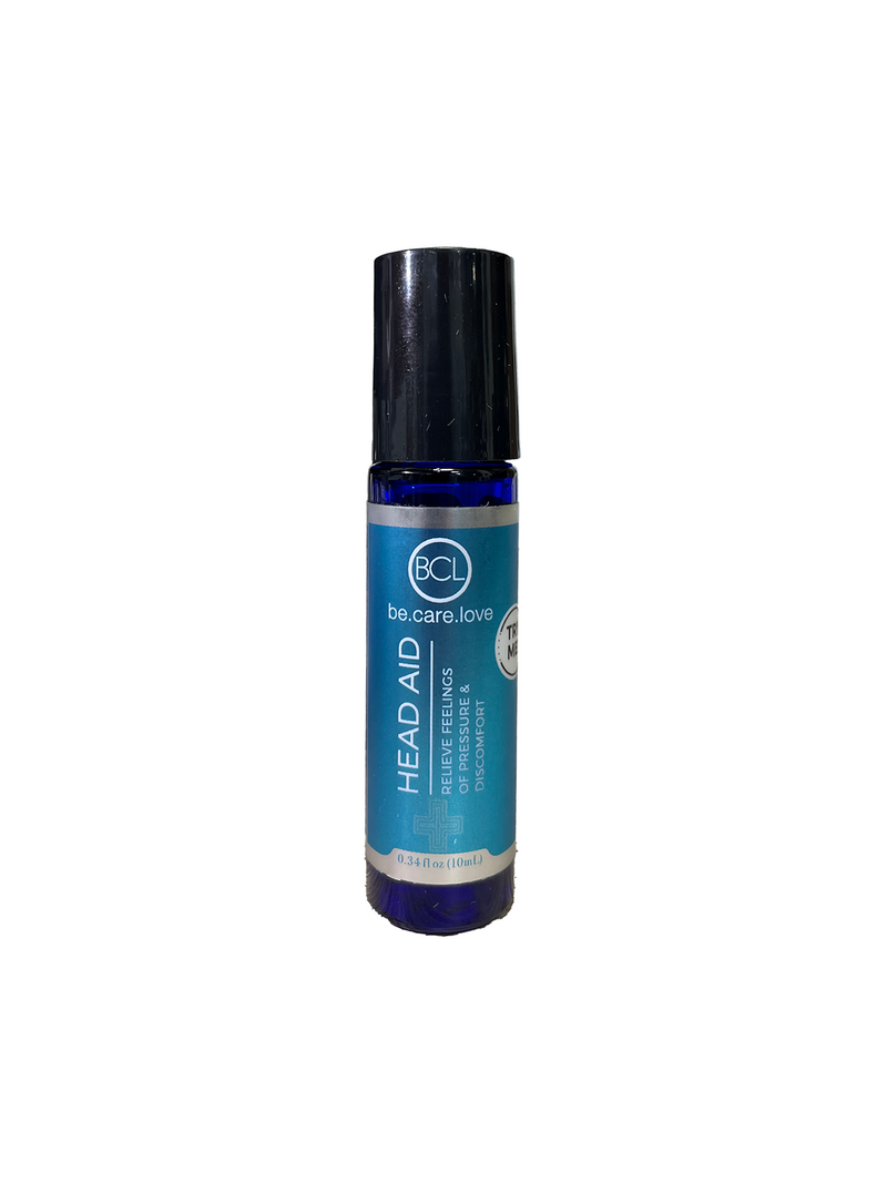 Bcl essential oil aromatherapy roll-on head aid 0.34 oz