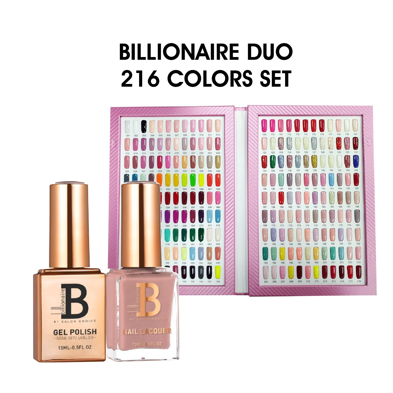 Billionaire duo gel & lacquer - imperial collection full