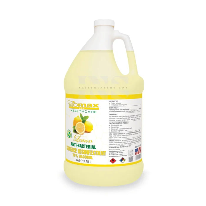 BIOMAX EPA Approved Surface Disinfectant Lemon Gallon 4/Case