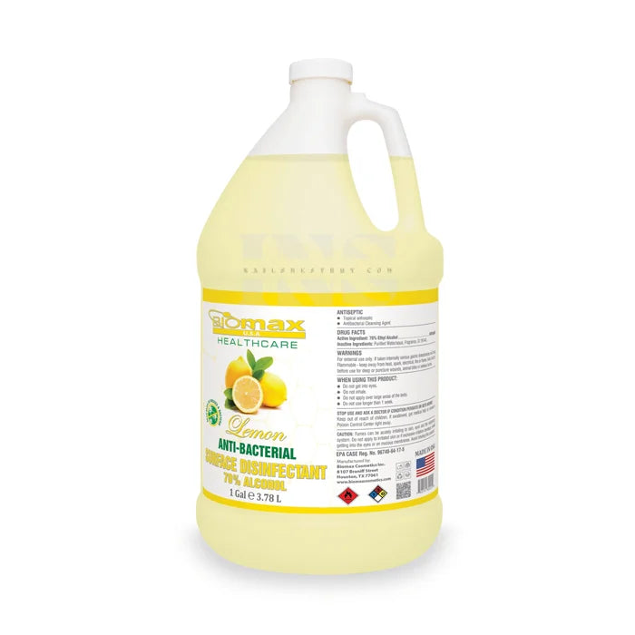 BIOMAX EPA Approved Surface Disinfectant Lemon Gallon Single