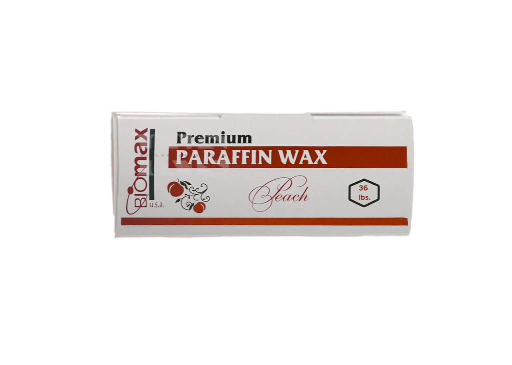 BIOMAX Paraffin Wax PEACH 36 lbs/case - Paraffin Wax