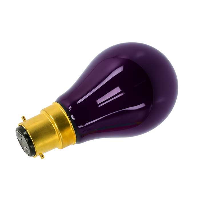 Black uv nail dryer round bulb - light bulb