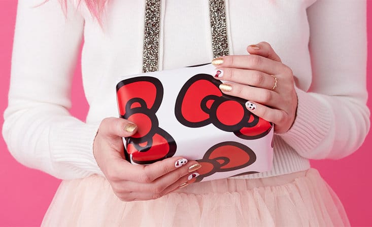 We bottled up all the things we love about Hello Kitty and created festive shades you can wear all season long.