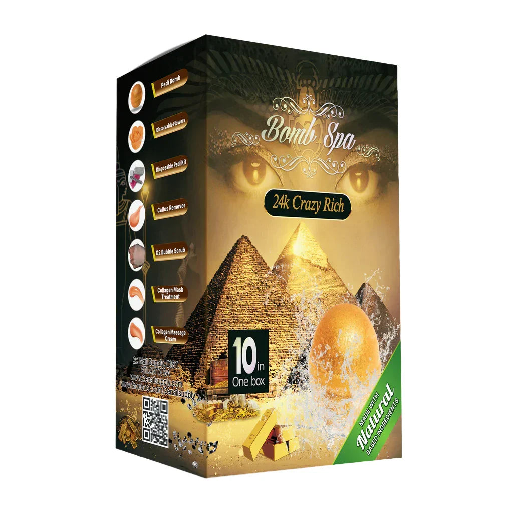 Bomb spa 10 in 1 - 80/box - crazy rich - spa treatment