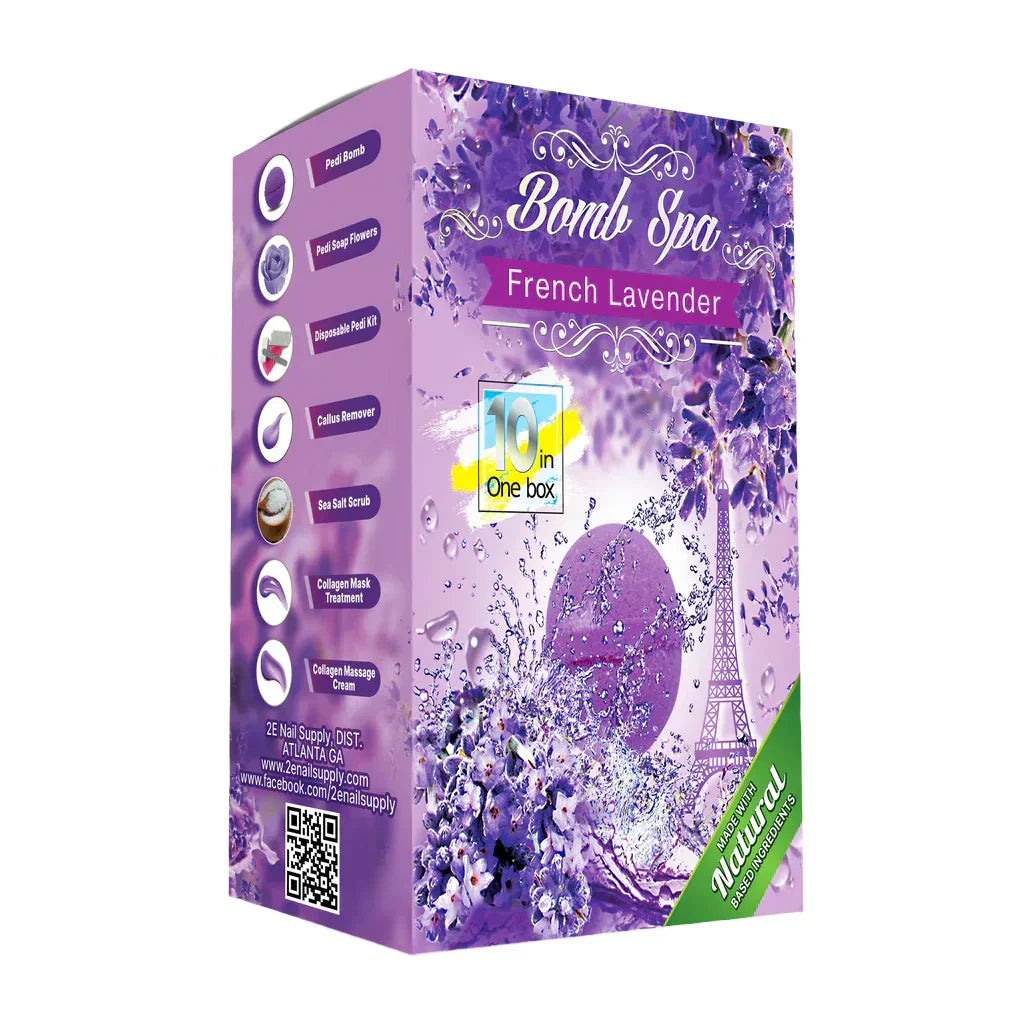 Bomb spa 10 in 1 - french lavender (stay calm!) 80/box