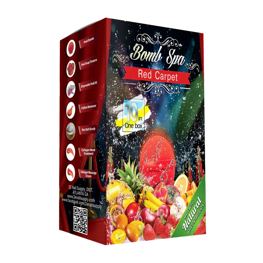 Bomb spa 10 in 1 - 80/box - red carpet - spa treatment
