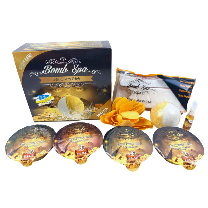 Bomb spa 11 in 1 - 80/box - crazy rich - spa treatment