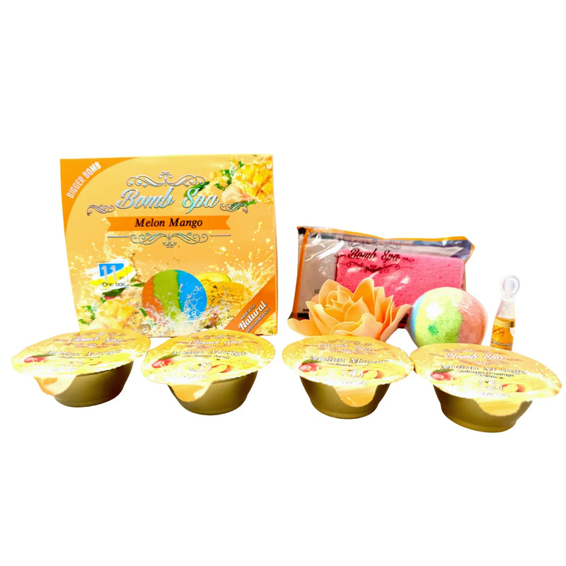 Bomb spa 11 in 1 - 80/box - melon mango - spa treatment