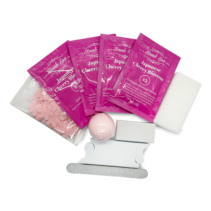Bomb spa 10 in 1 - single - cherry blossom - spa treatment
