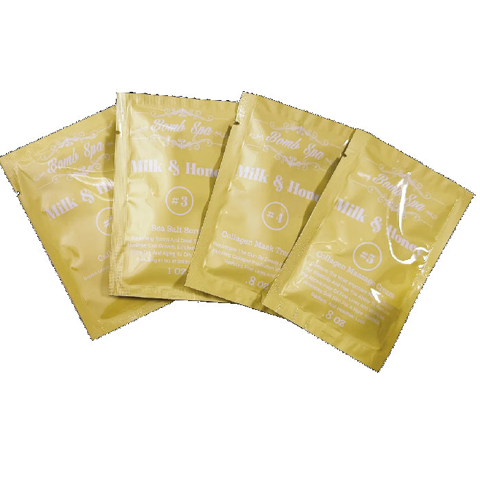 Bomb spa 10 in 1 - single - milk & honey - spa treatment