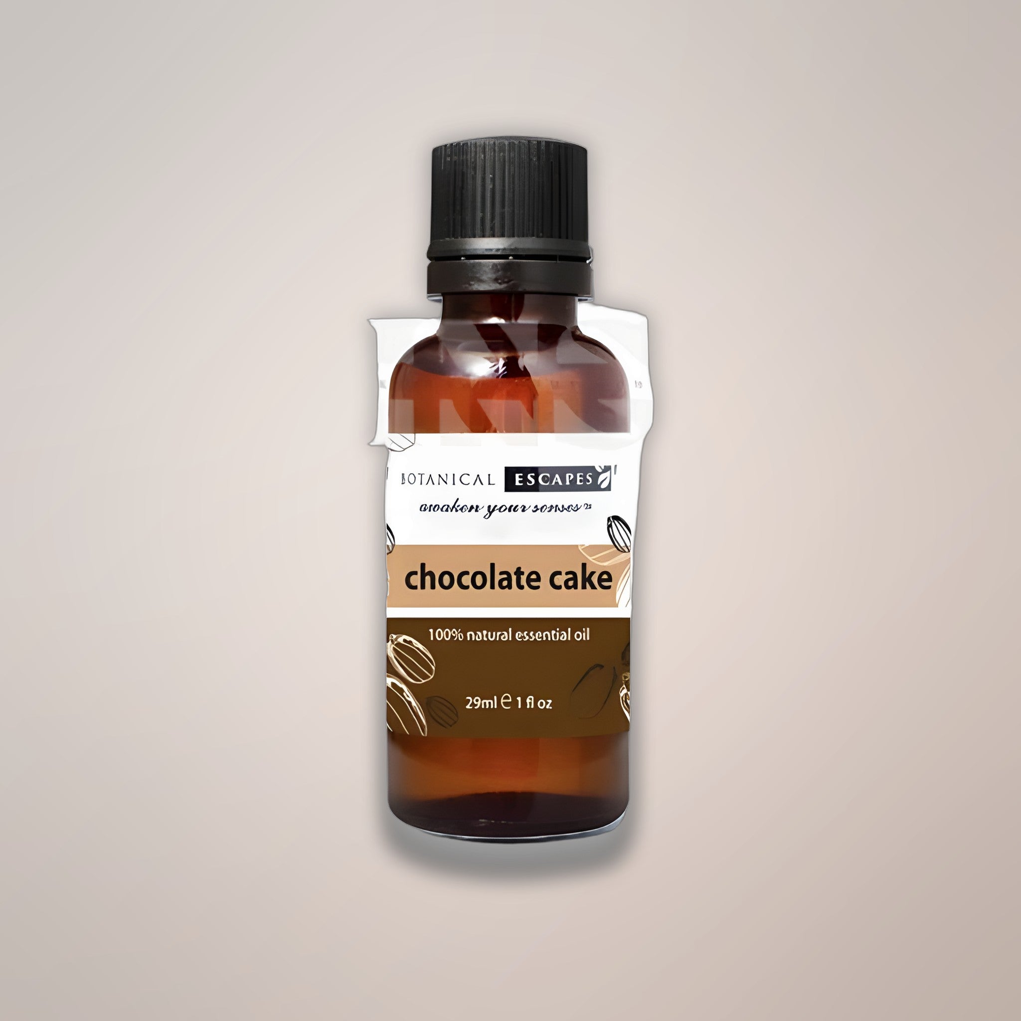 BOTANICAL ESCAPES HERBAL SPA PEDICURE Essential Oil - Chocolate Cake - 1 oz