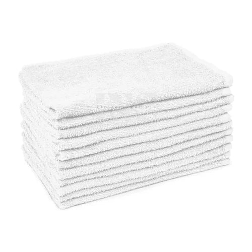 BRIDGETTE Mani Towel 12x12 White 12 pcs