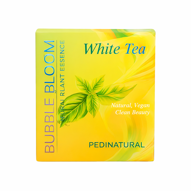 Bubble bloom 7 step pedicure kit - 36pk/case - white tea