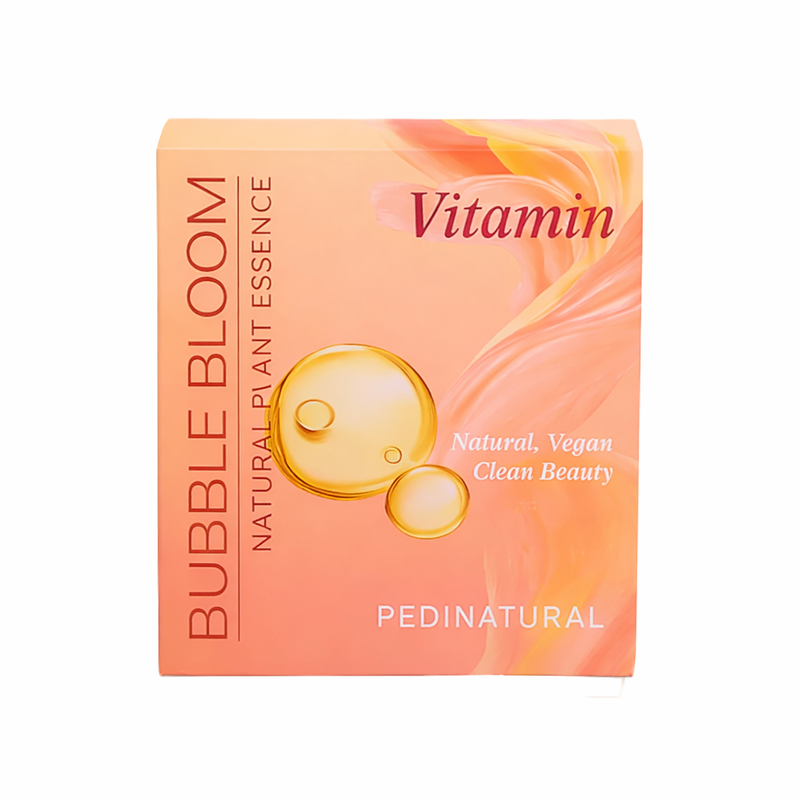 Bubble bloom 7 step pedicure kit - single - vitamin