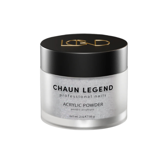 Chaun legend acrylic powder - snowflake shimmer a203 - 2oz