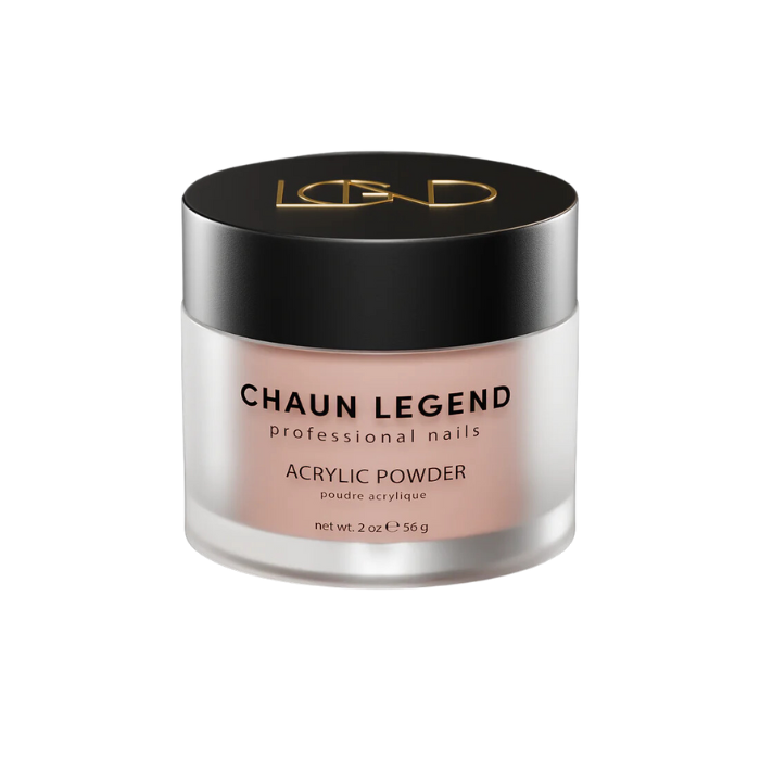 Chaun legend acrylic powder - subtle glow a227 - 2oz - dip