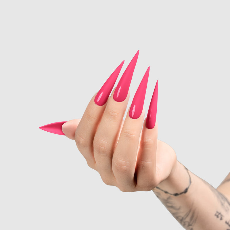 CHAUN LEGEND Gel - Hot Mess Magenta LG5185 - Light Hand Swatch
