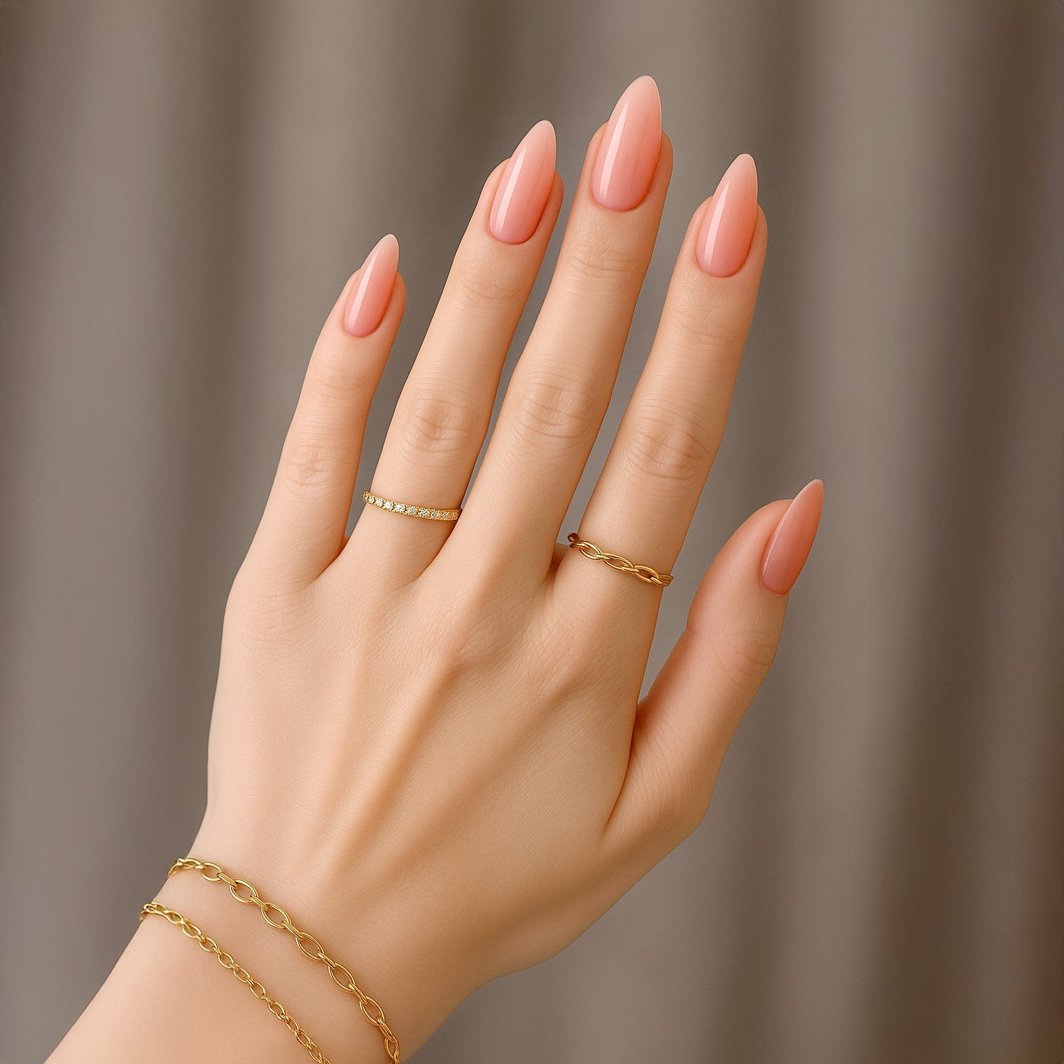 CHAUN LEGEND Gel - Peek-A-Nude LG5097 - Light Hand Swatch