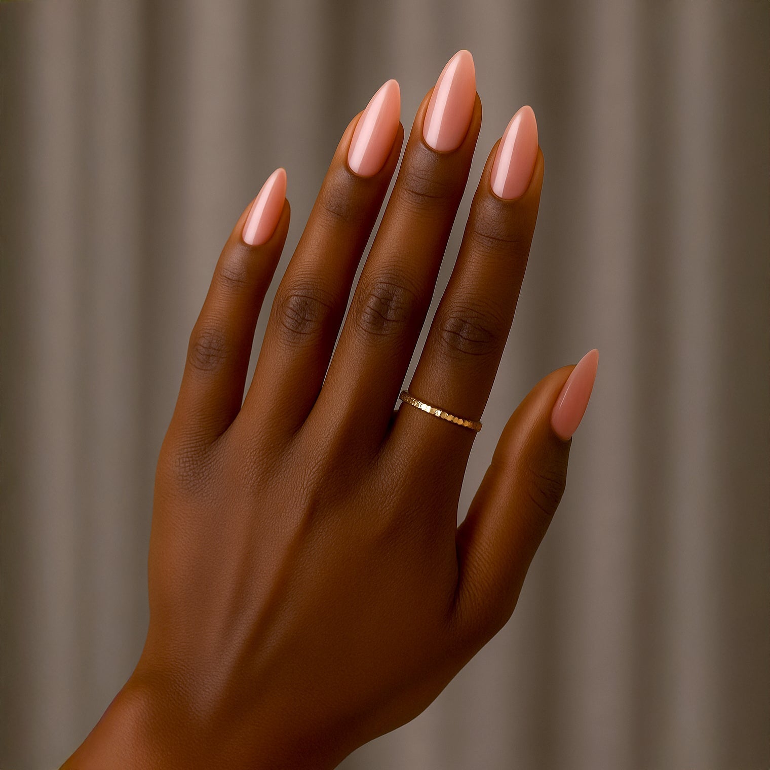 CHAUN LEGEND Gel - Peek-A-Nude LG5097 - Dark Hand Swatch