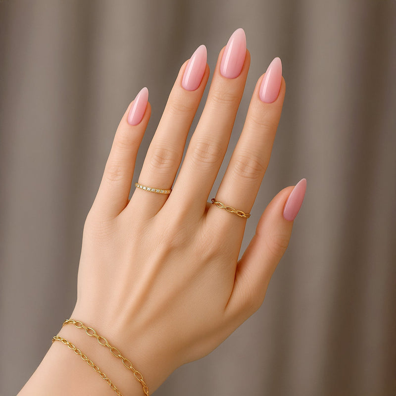 CHAUN LEGEND Gel - Pink Macaron LG5096 - Light Hand Swatch