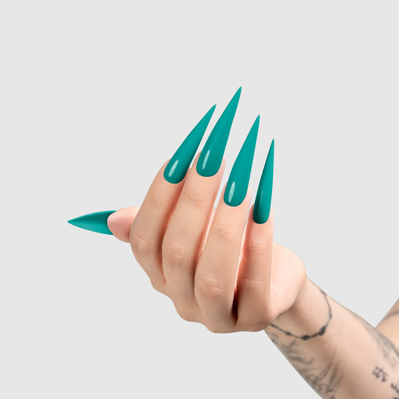 CHAUN LEGEND Gel - Teal Me You Love Me LG5176 - Light Hand Swatch