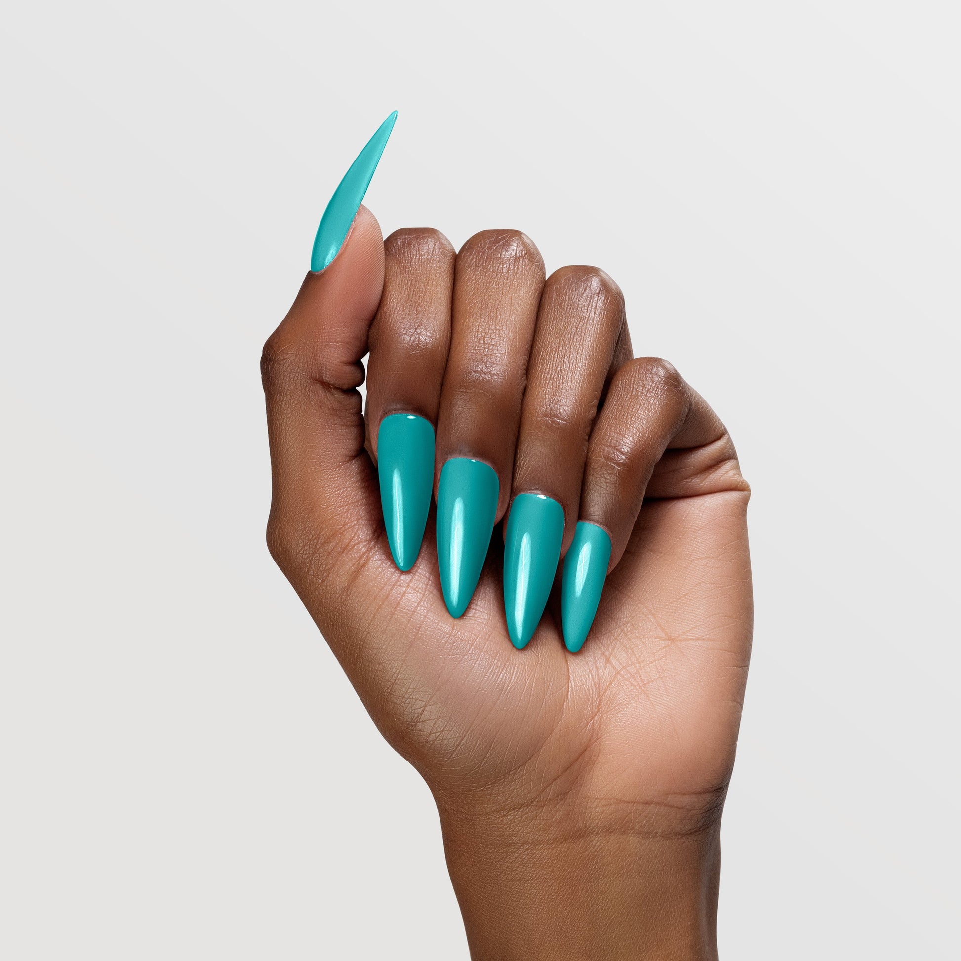 CHAUN LEGEND Gel - Teal Me You Love Me LG5176 - Dark Hand Swatch