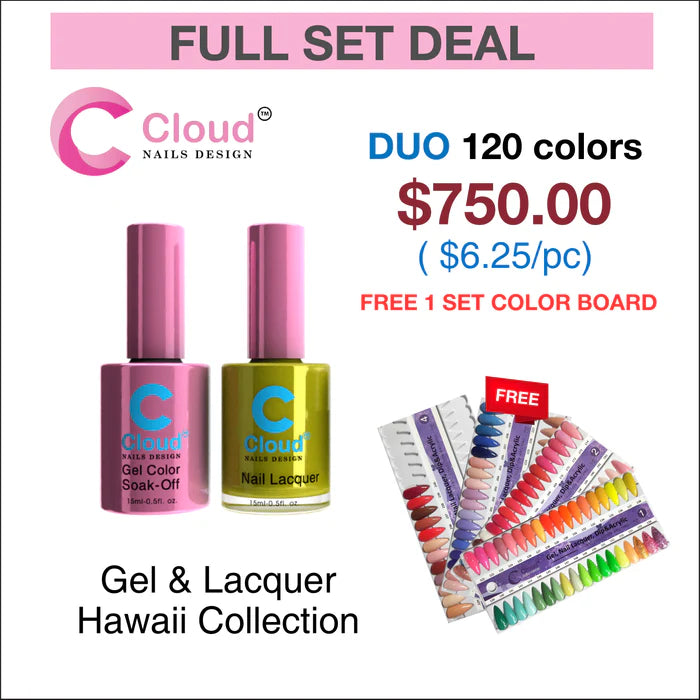 CHISEL Hawaii Duo Collection - 120 Colors