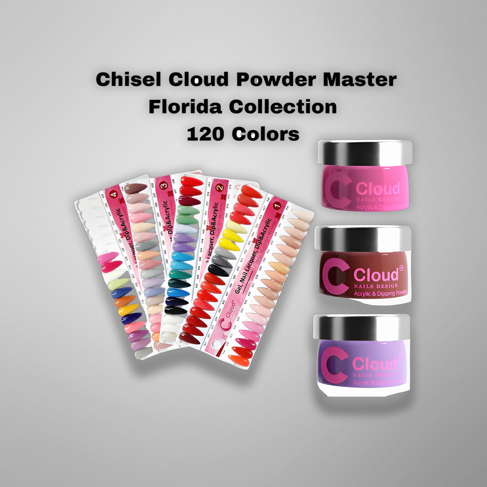 CHISEL Cloud Florida Powder Collection - 120 Colors